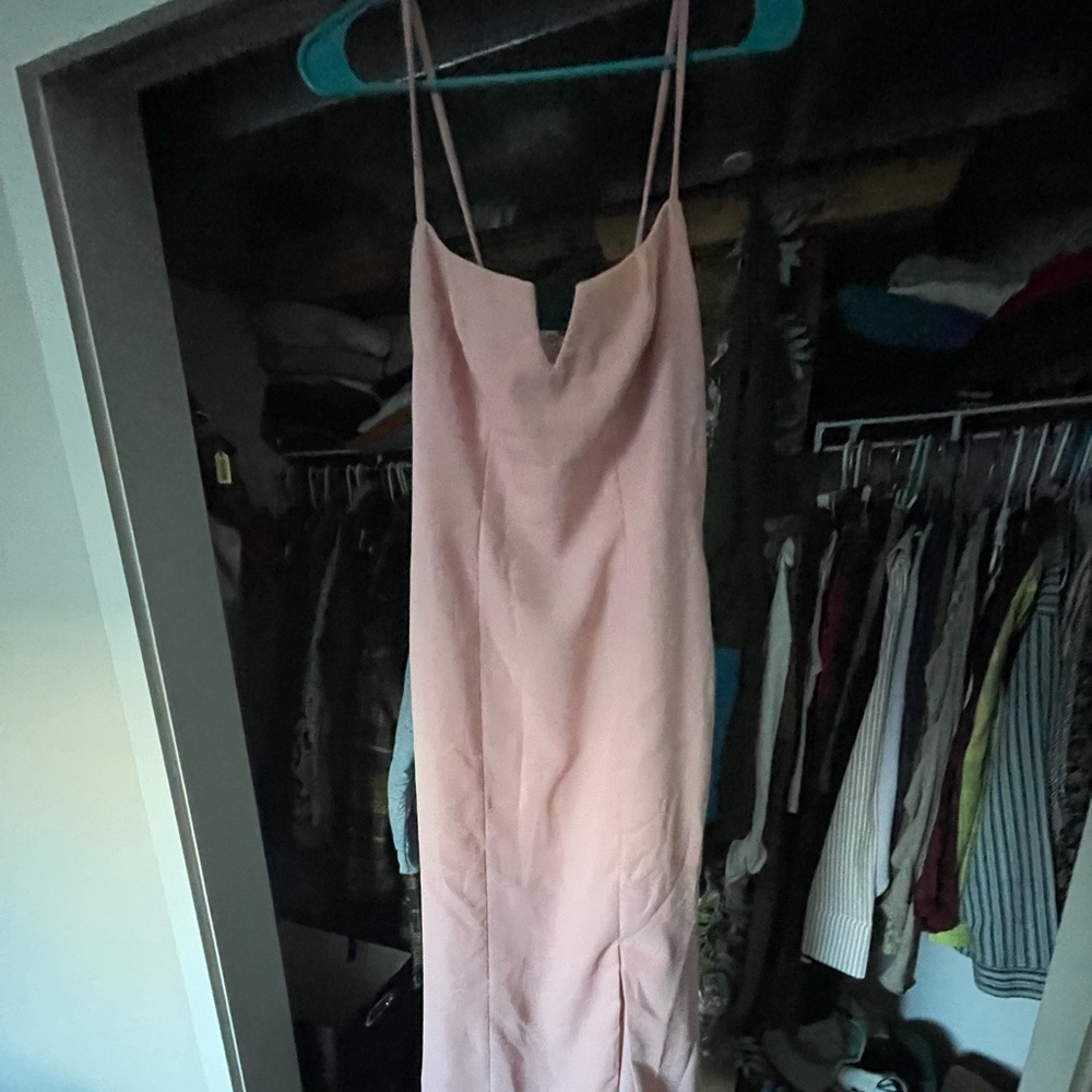 Bridesmaid dress - rose quartz